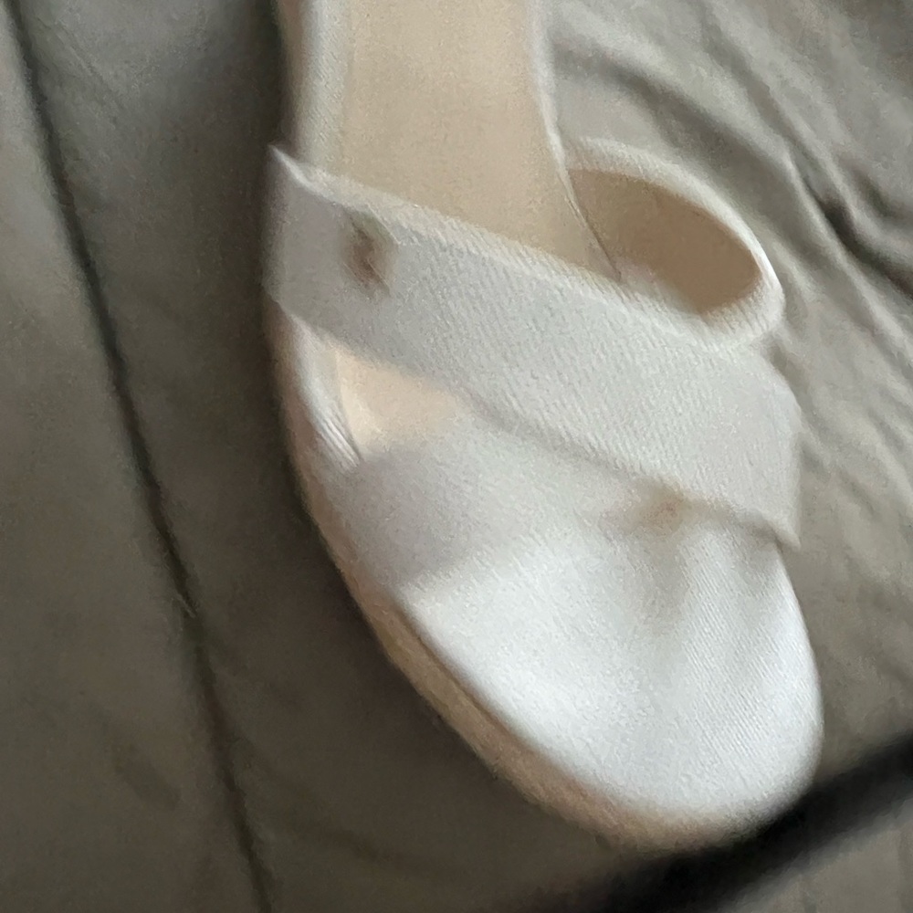 Tommy Hilfiger Cream Sandals - Picture 6 of 9